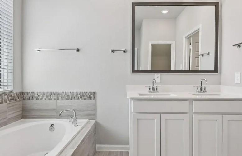 Image 3: Photos are not of the actual home, but are photos