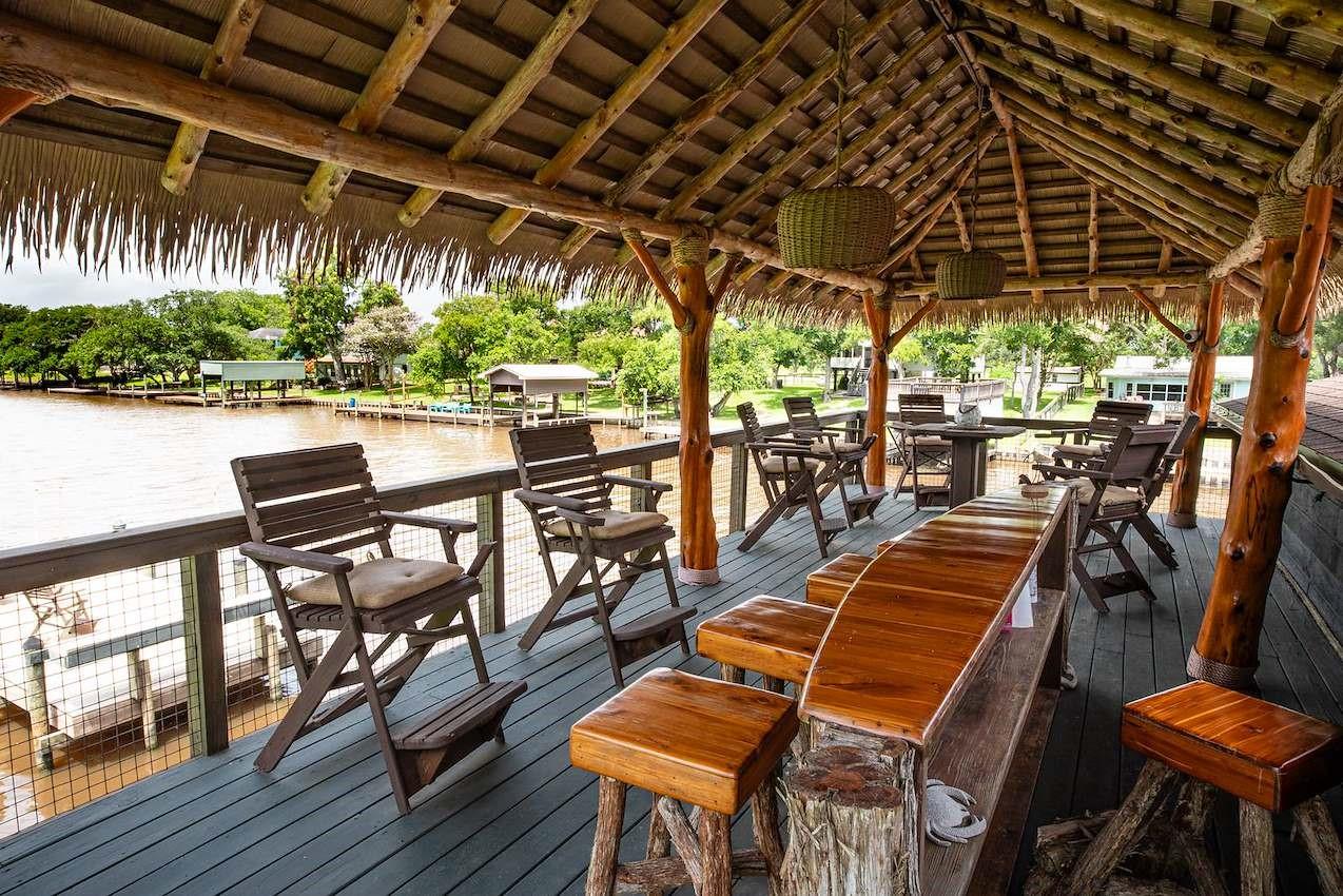 Image 4: Palapa Bar made with Texas Cedar