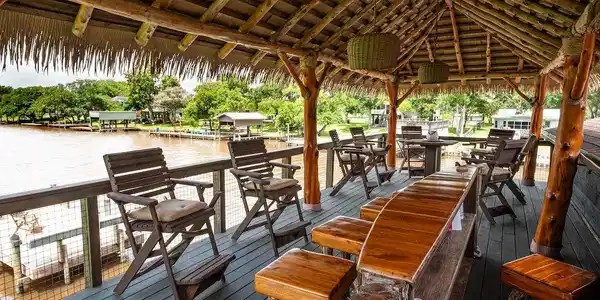 Image 4: Palapa Bar made with Texas Cedar