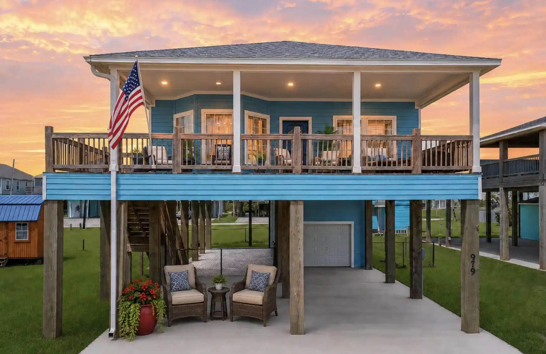Image 1: Framed by sunsets and coastal charm!