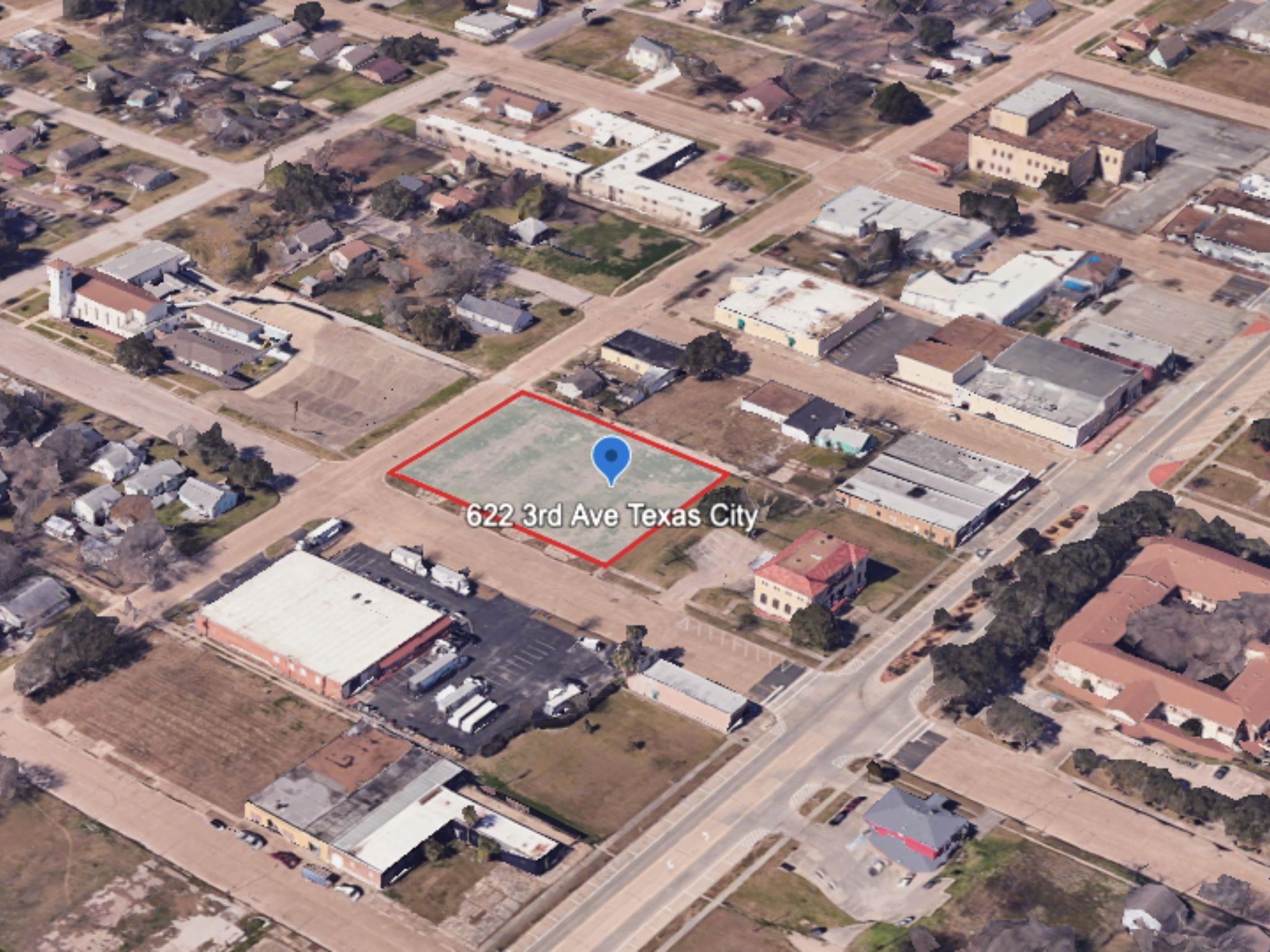 Image 3: Closer top-down view of the property showing open