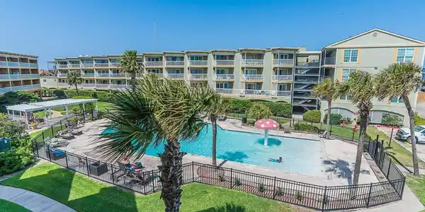 Image 2: Pool View from Balcony