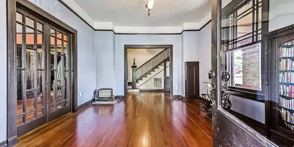 Image 2: Through the Front Door is a Grand Entry. This Home