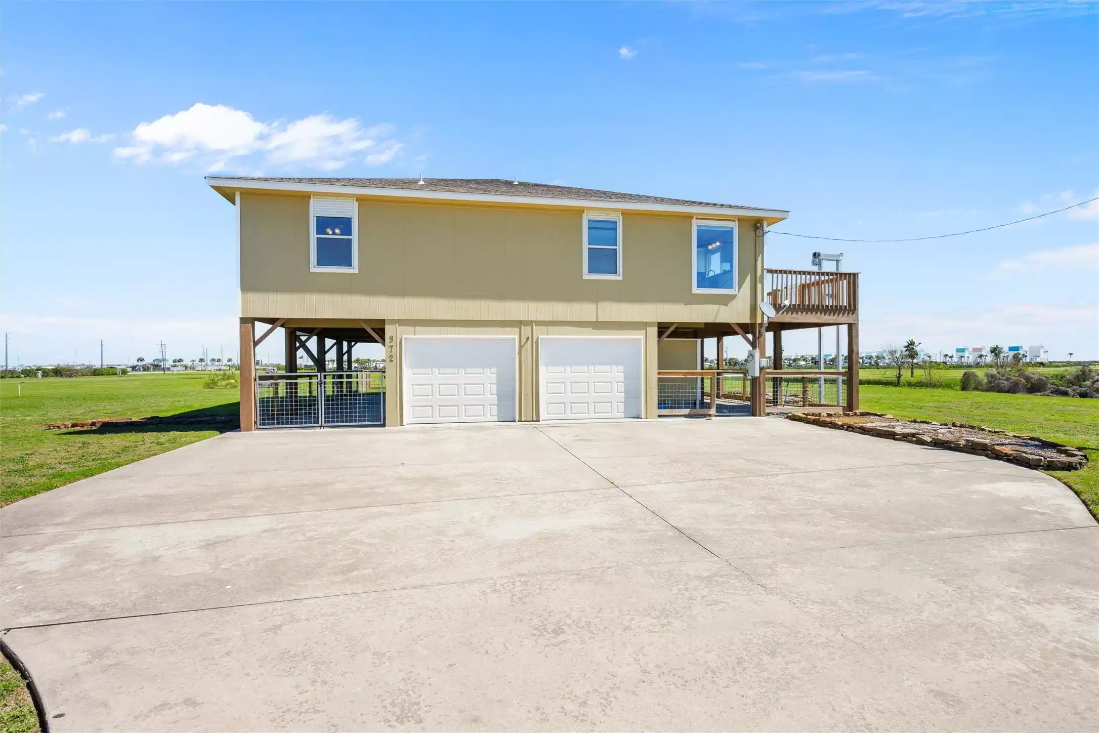 Image 1: Two car garage