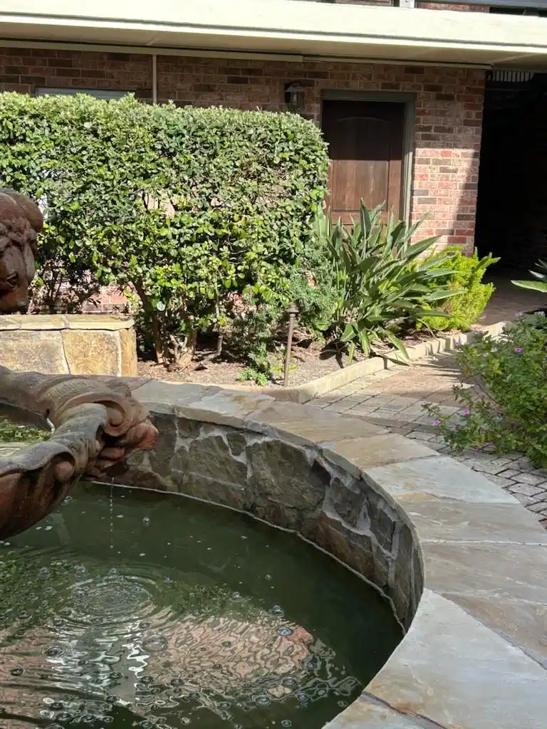 Image 1: Prettiest condo courtyard in Galveston. There is a