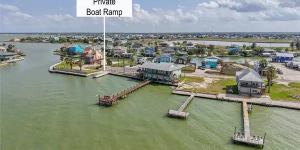 Image 2: Private 50 foot boat ramp which is huge! The next