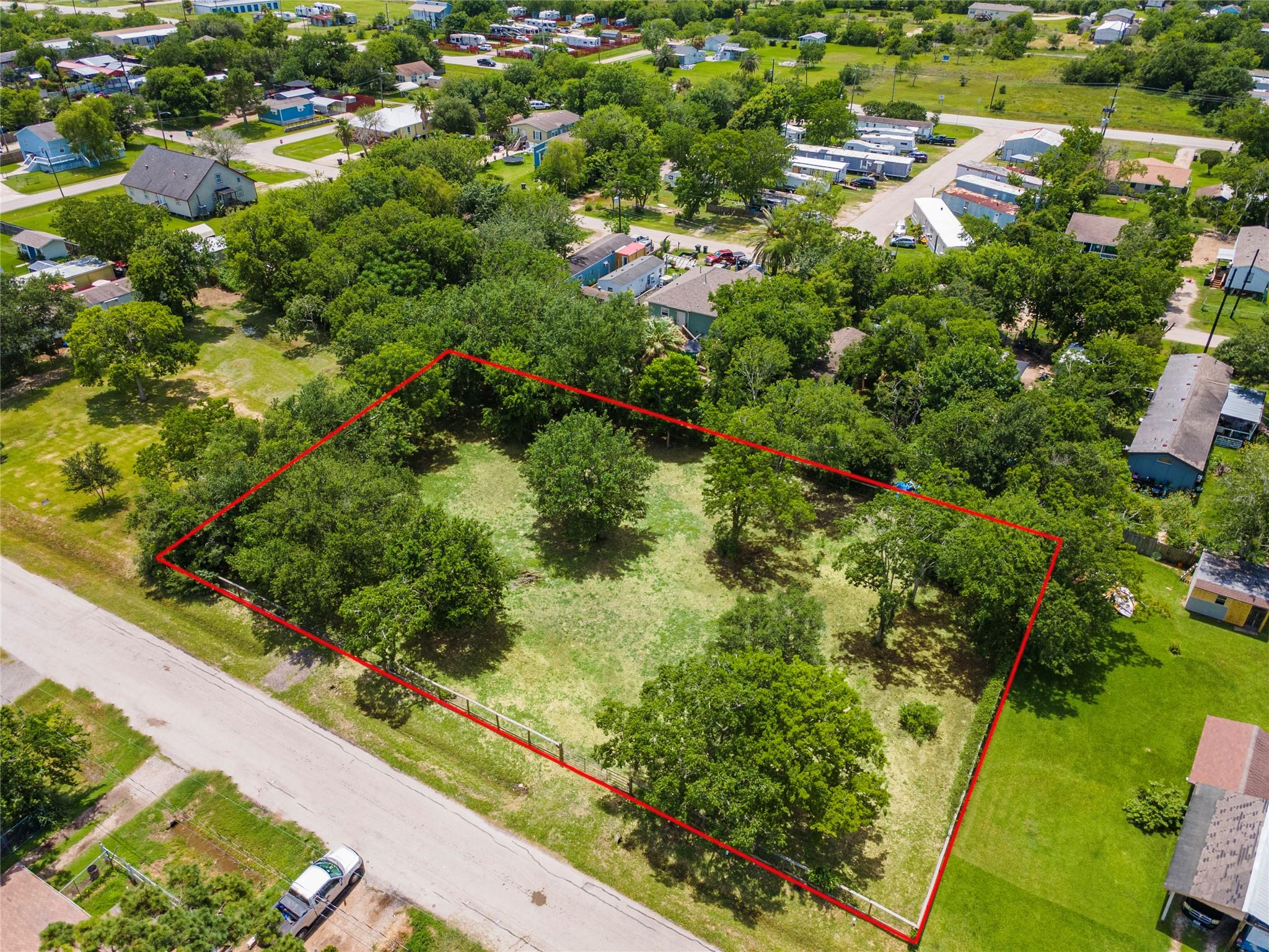 Image 2: Parcels 410 (far right) through 416 (far left).  P