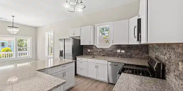 Image 2: At the heart of the home, the beautifully renovate