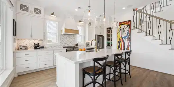Image 3: The chef&rsquo;s kitchen and walk-in pantry with custom