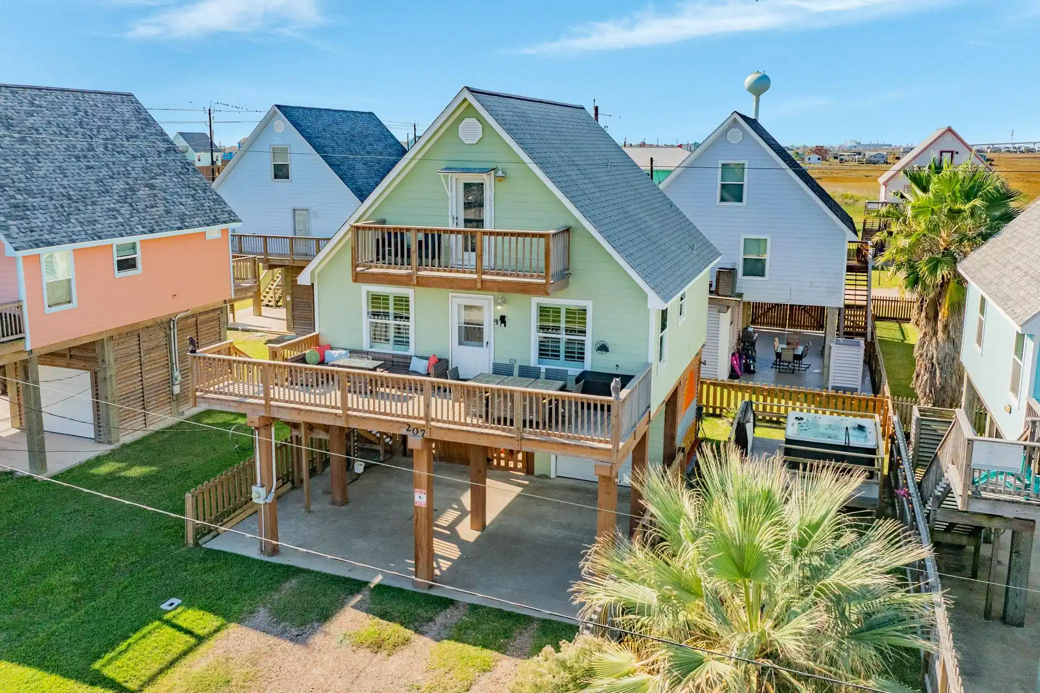 Image 1: Beautifully maintained coastal home featuring a sp