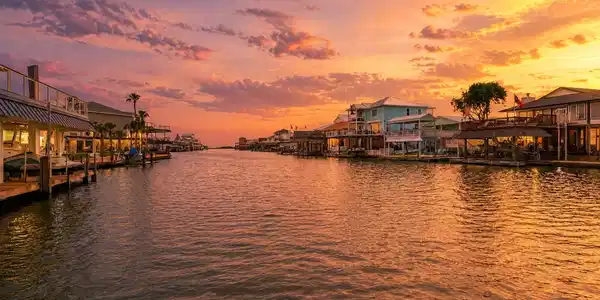 Image 3: Wide canal view showcasing surrounding waterfront