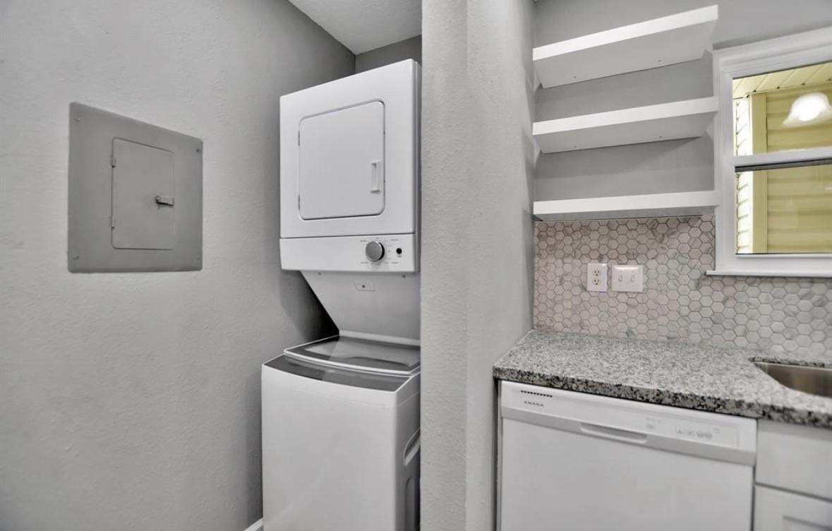 Image 2: Washer Dryer & Fridge
