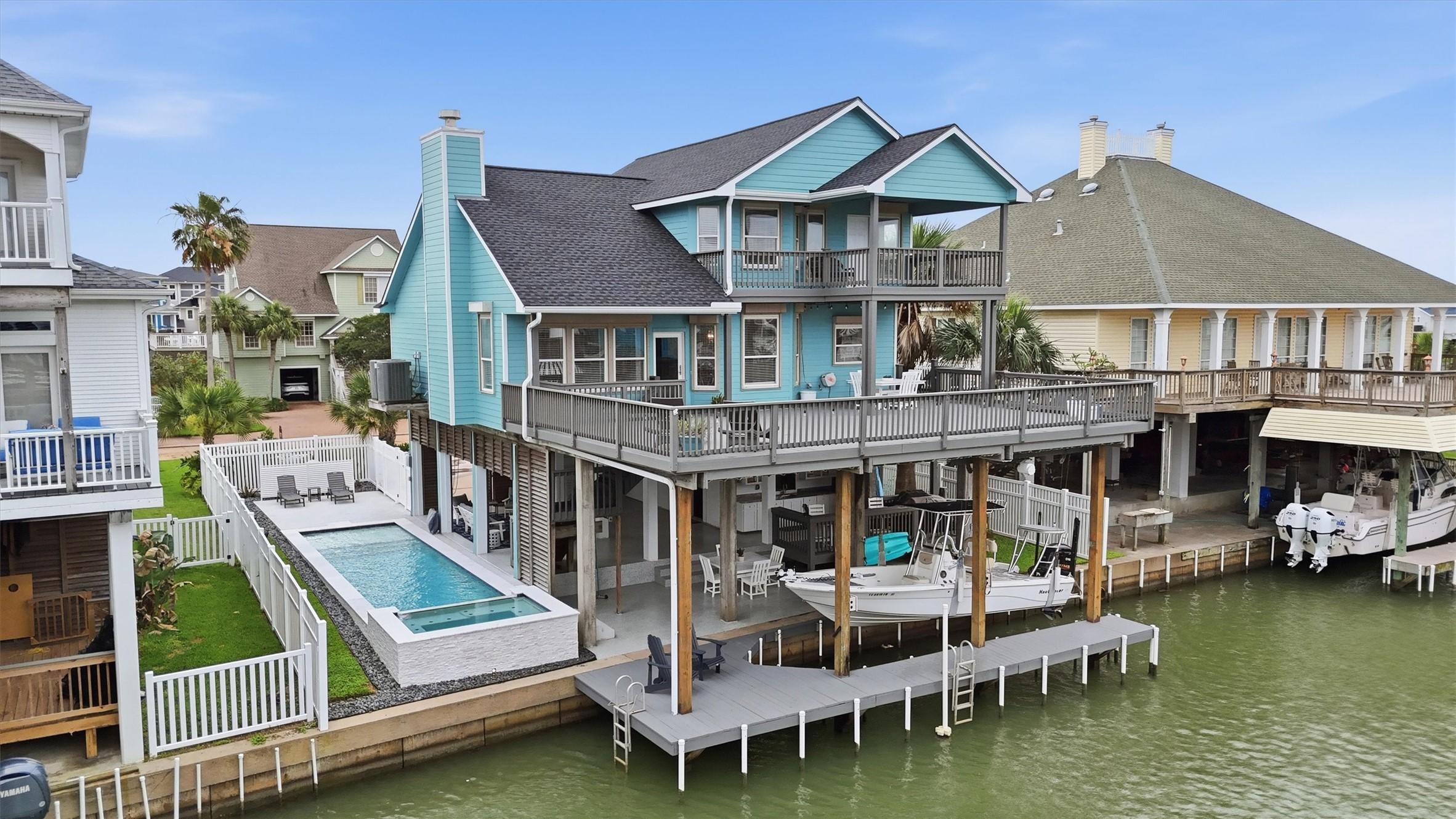 Image 1: Welcome to Tiki Island waterfront living, where th
