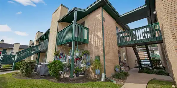 Image 3: GROUND VIEW OF THE CORNER, 2ND FLOOR CONDO WITH BA