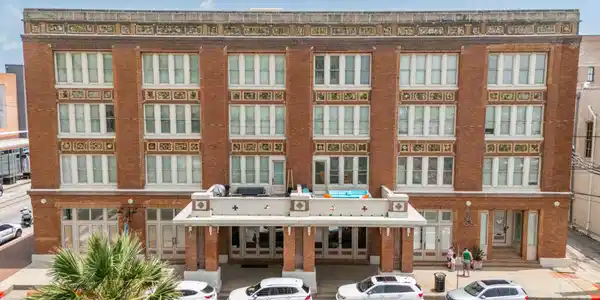 Image 2: Charming historic building with ornate brickwork a