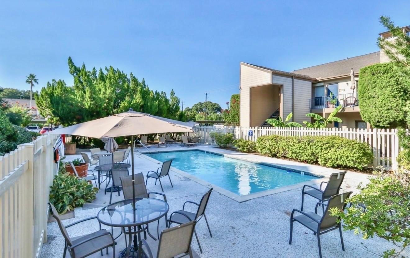 Image 1: Gated and secured pool access for owners and rente
