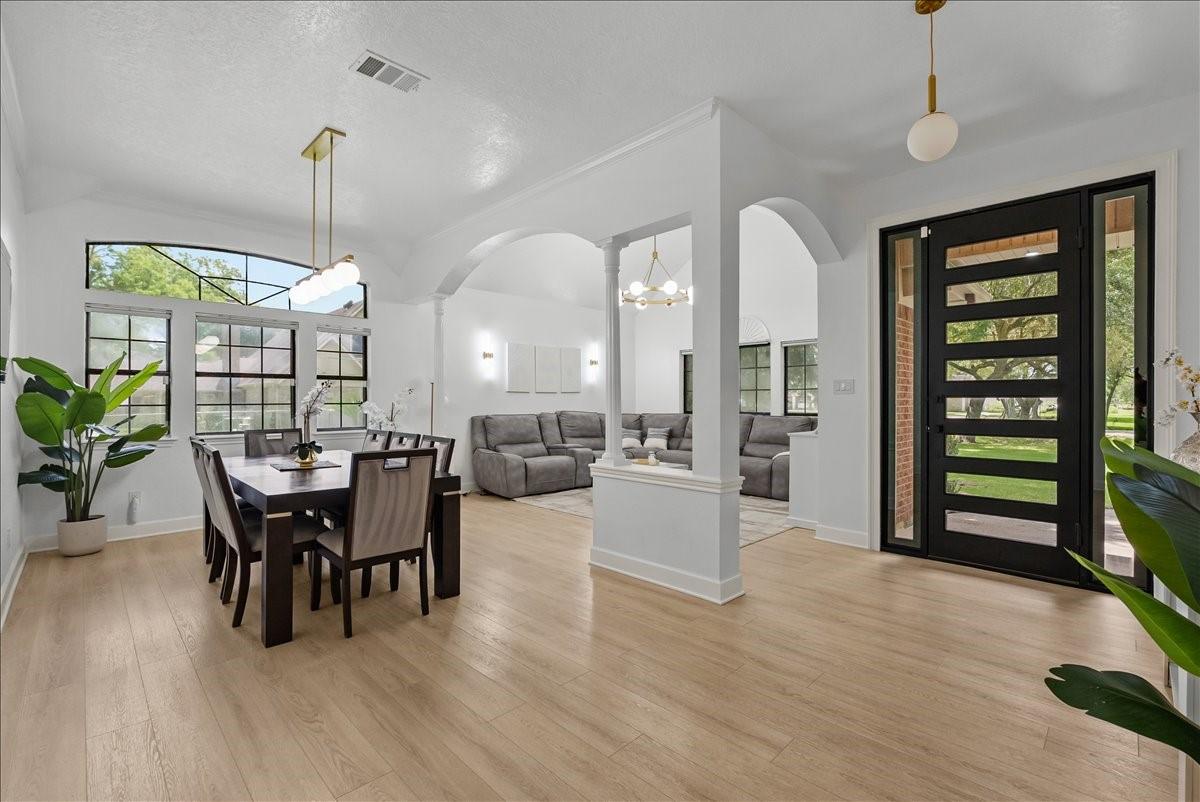 Image 4: Welcome home. A stunning custom 9-foot front door