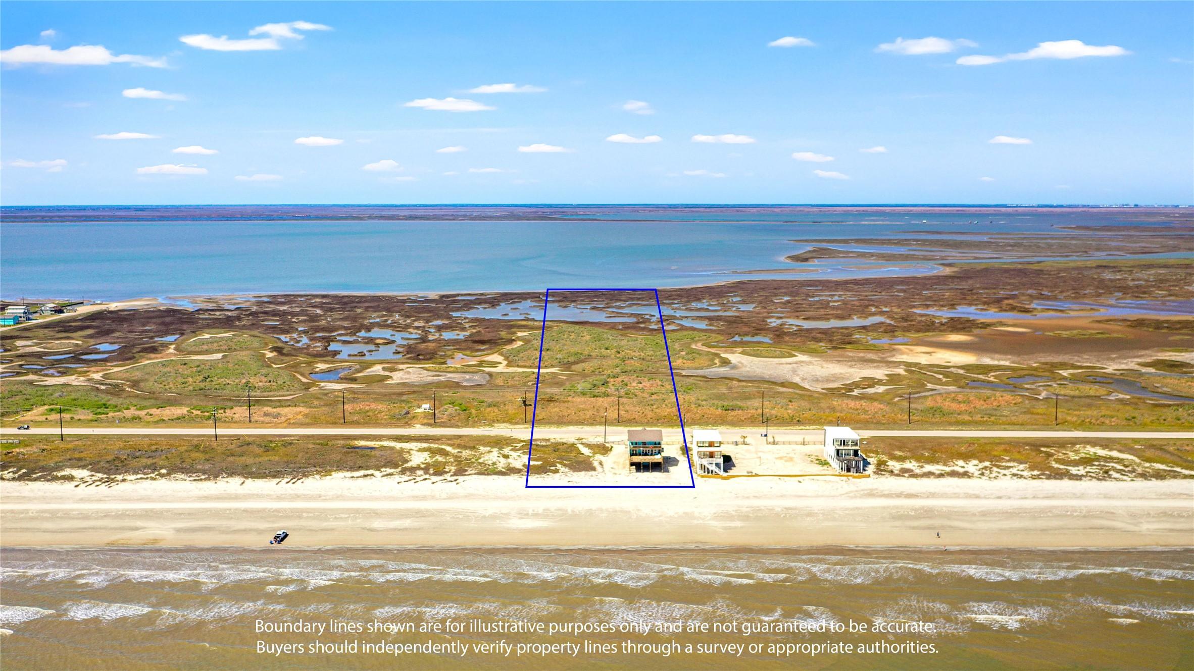 Image 3: 12.5 acres from Beachfront to Bay Front ensures yo