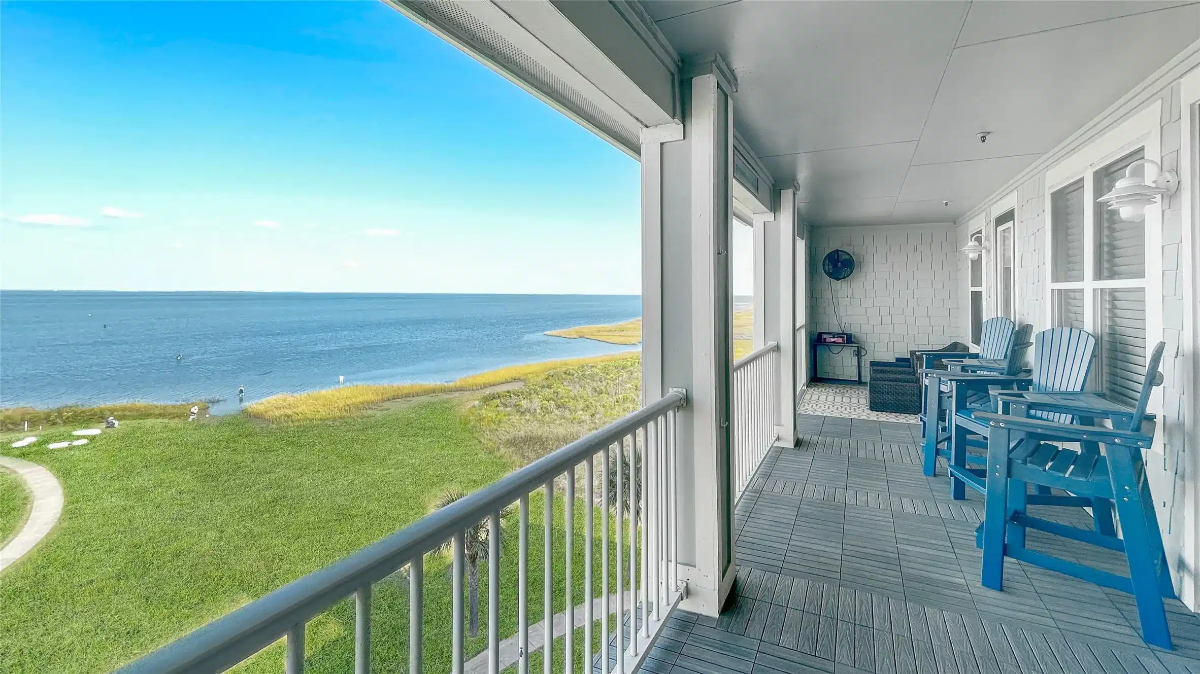 Image 1: Enjoy captivating views of West Bay from huge cove