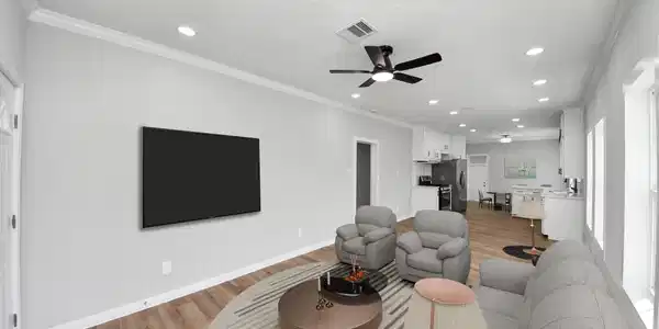 Image 4: staged living room