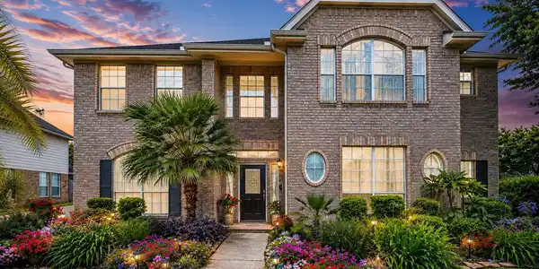 Image 2: Home is on a corner oversized lot!
