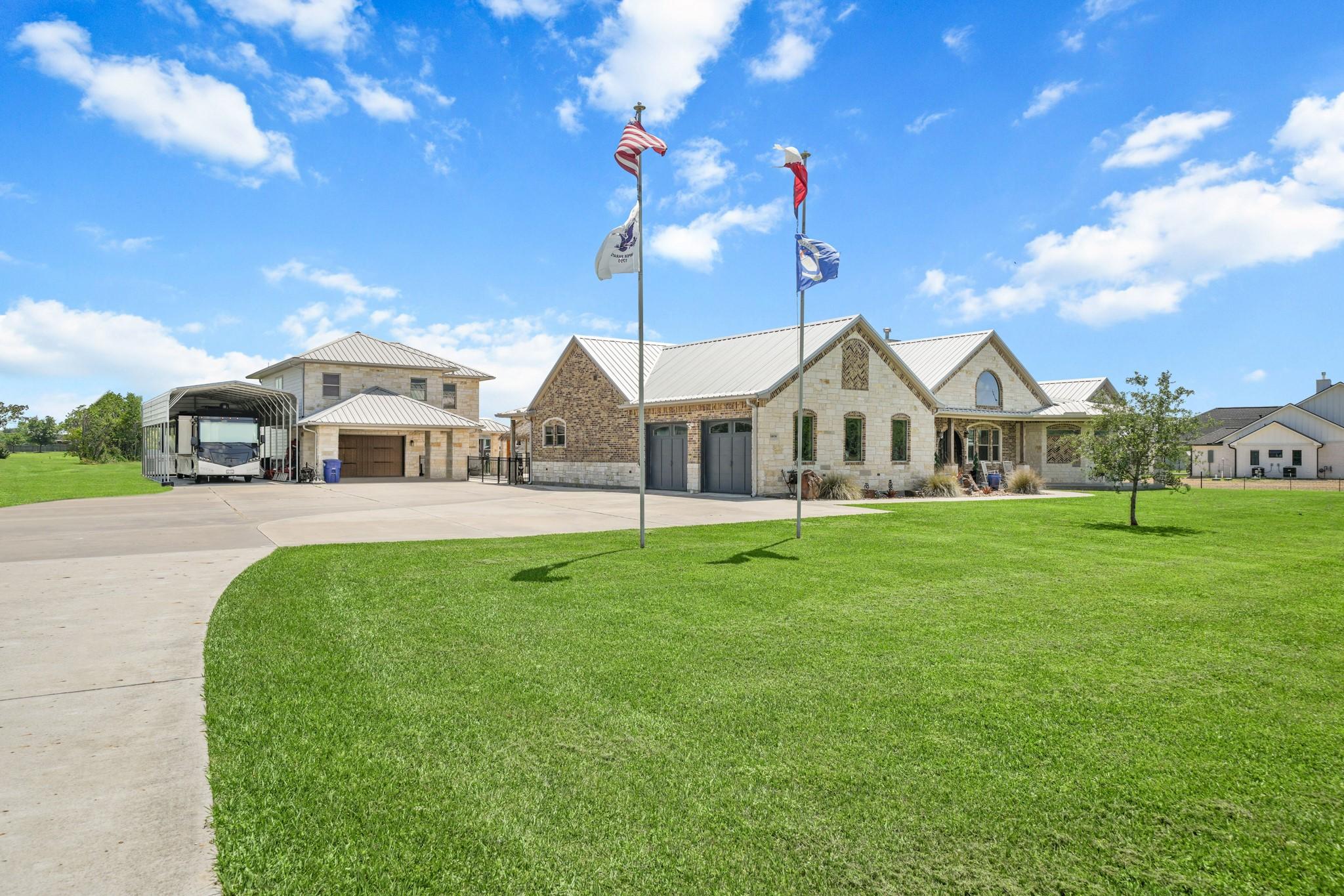 Image 2: Front side of the home.