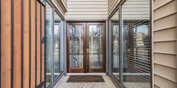 Image 3: Double Doors and Privacy Gate