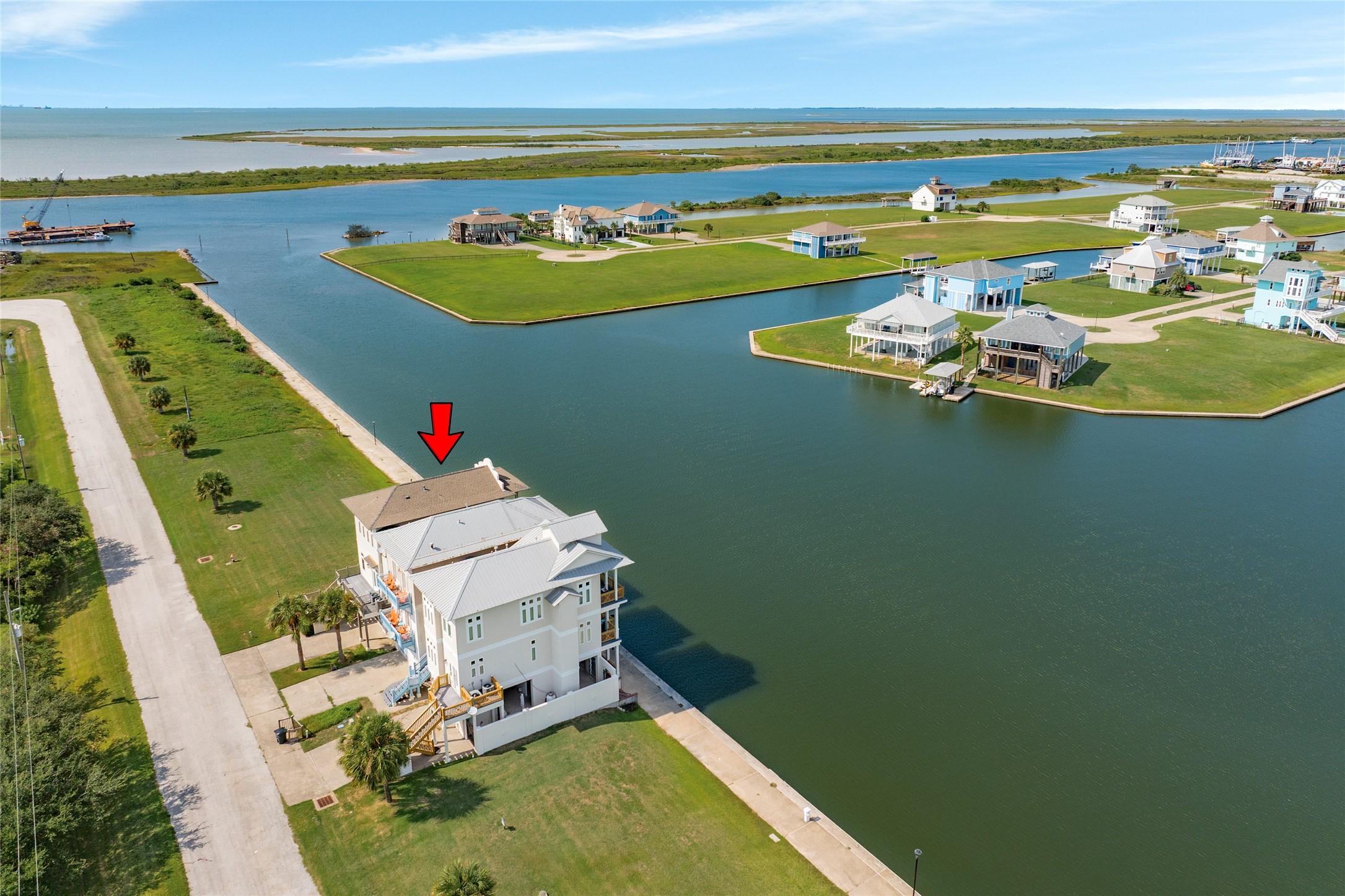 Image 3: Aeiral view with easy access to intracoastal and g