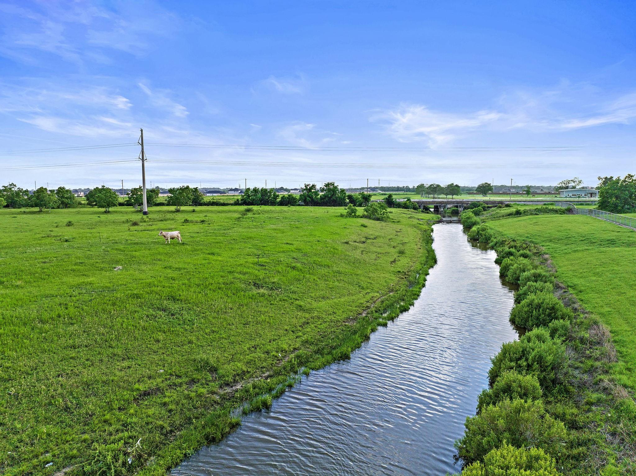 Image 4: Moses Bayou, running along the property