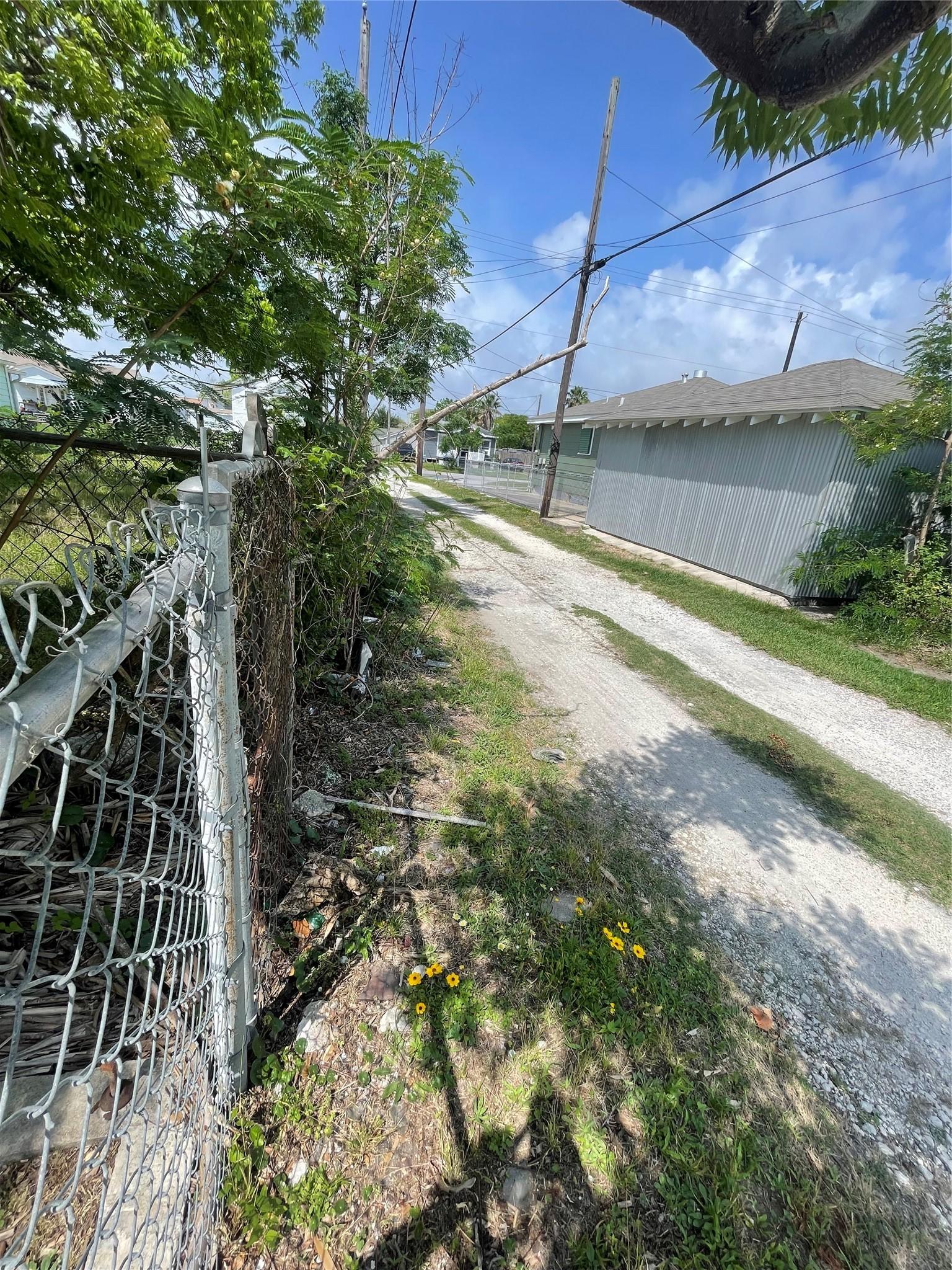 Image 4: Alley off of Back Yard