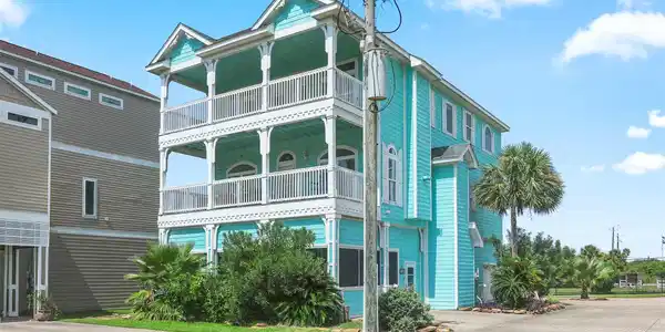 Image 2: Distinctive Victorian-inspired coastal home.