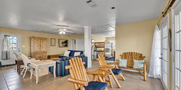Image 4: This view shows the open concept floor plan. Doubl
