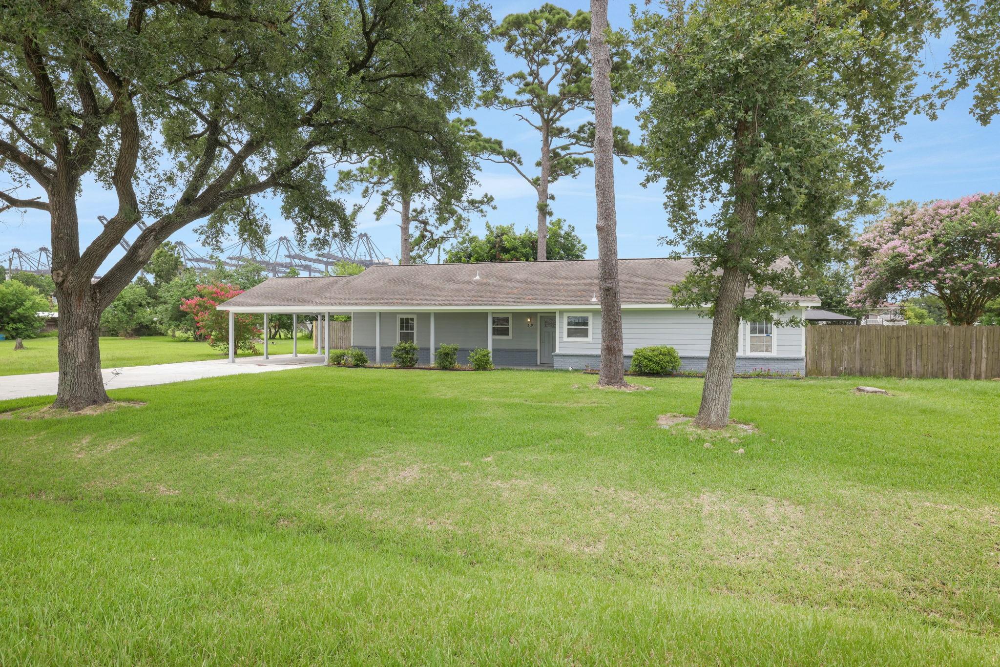 Image 2: Bay Area single-story home with a spacious front l