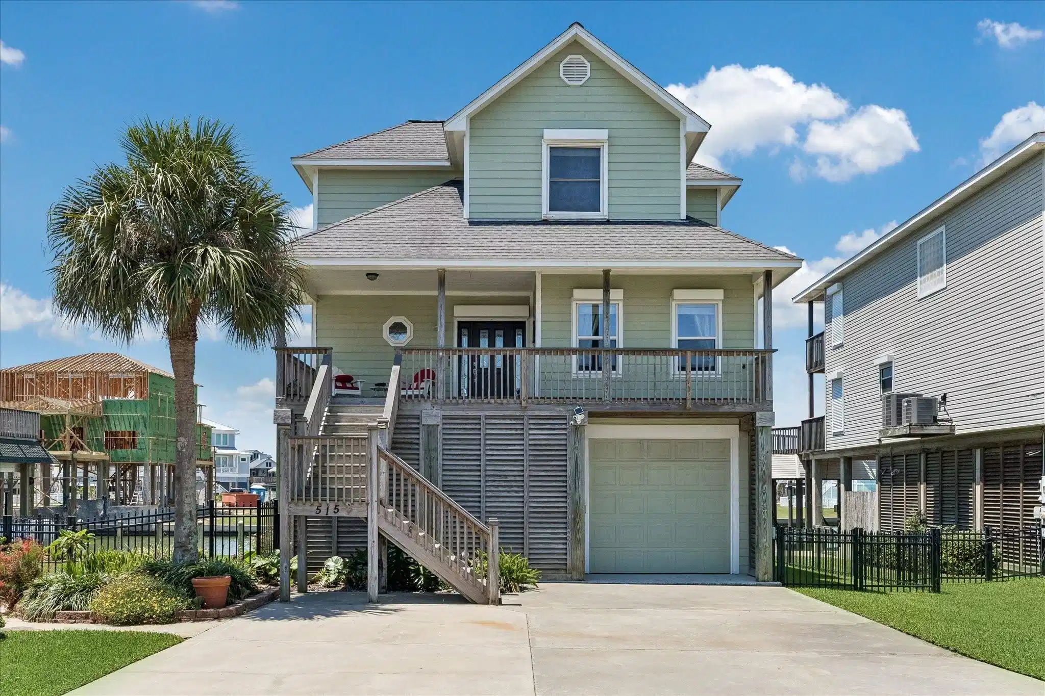 Image 1: Front of 515 Westerly Tiki Island TX 77554 Your ne