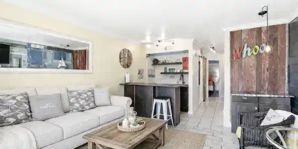 Image 2: Virtually Staged (couch and coffee table)