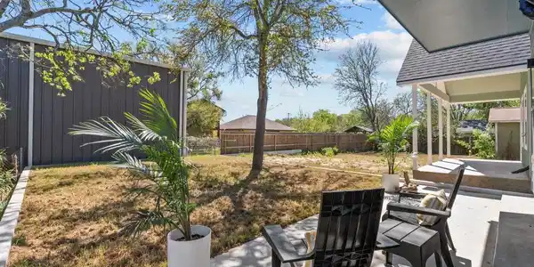 Image 3: Great patio area off the living/dining area