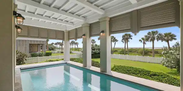 Image 4: Heated Swimming Pool located under the home