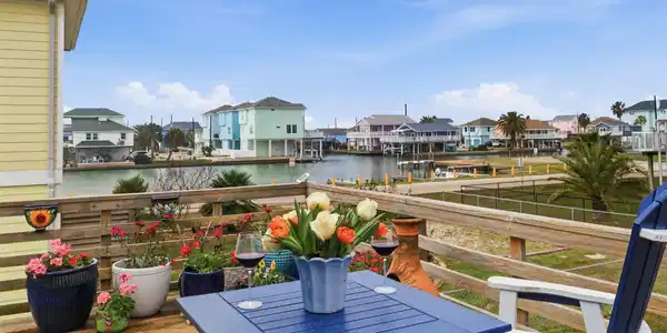 Image 2: A perfect spot to relax and take in the canal view