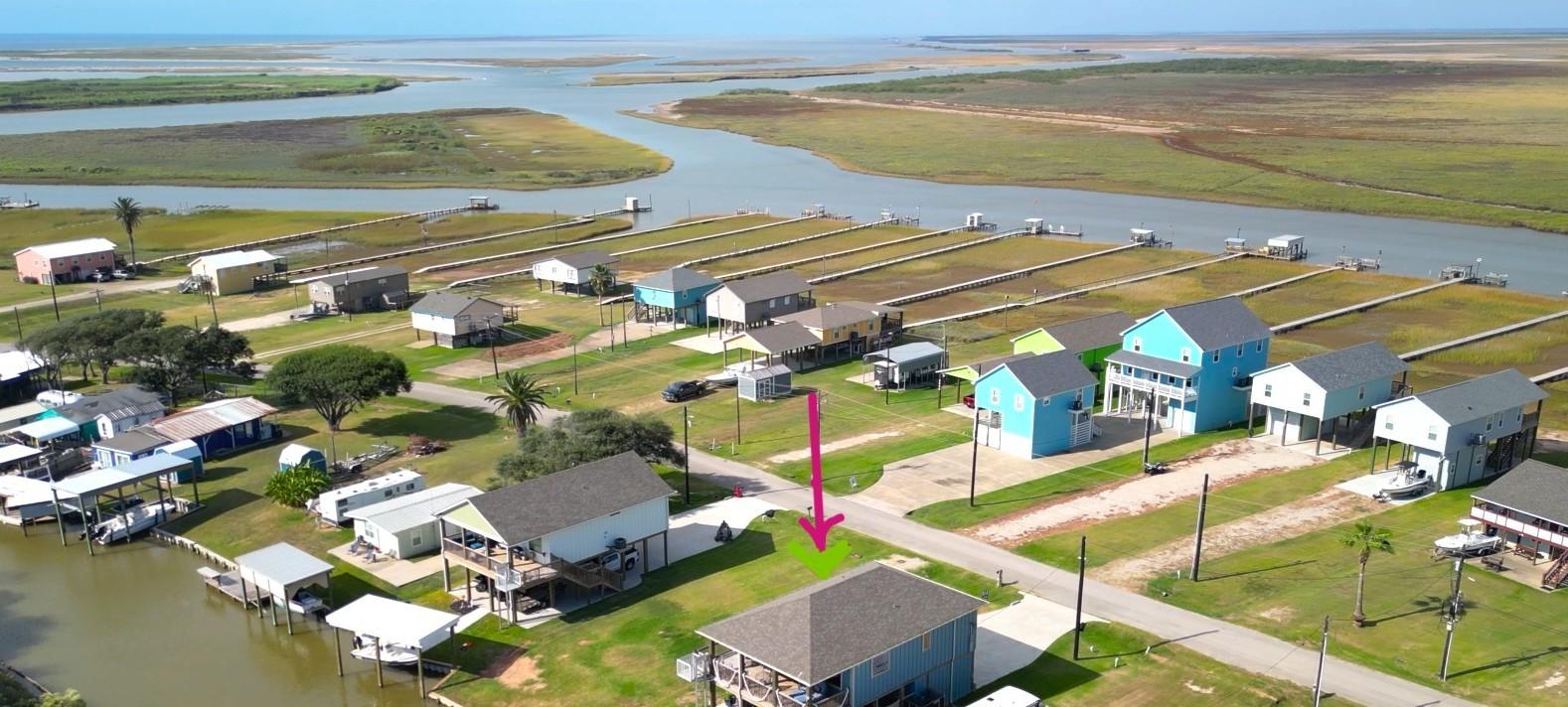 Image 3: East Matagorda bay and cut into Gulf.