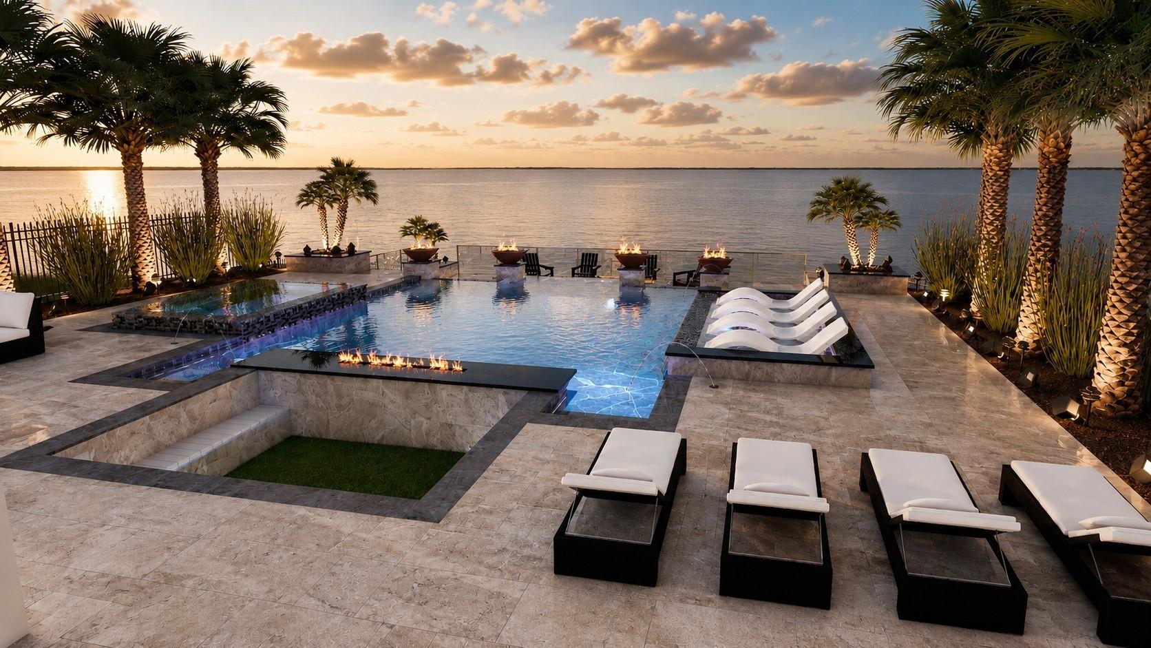 Image 2: VIRTUAL RENDITION OF POTENTIAL LAKEFRONT ENTERTAIN
