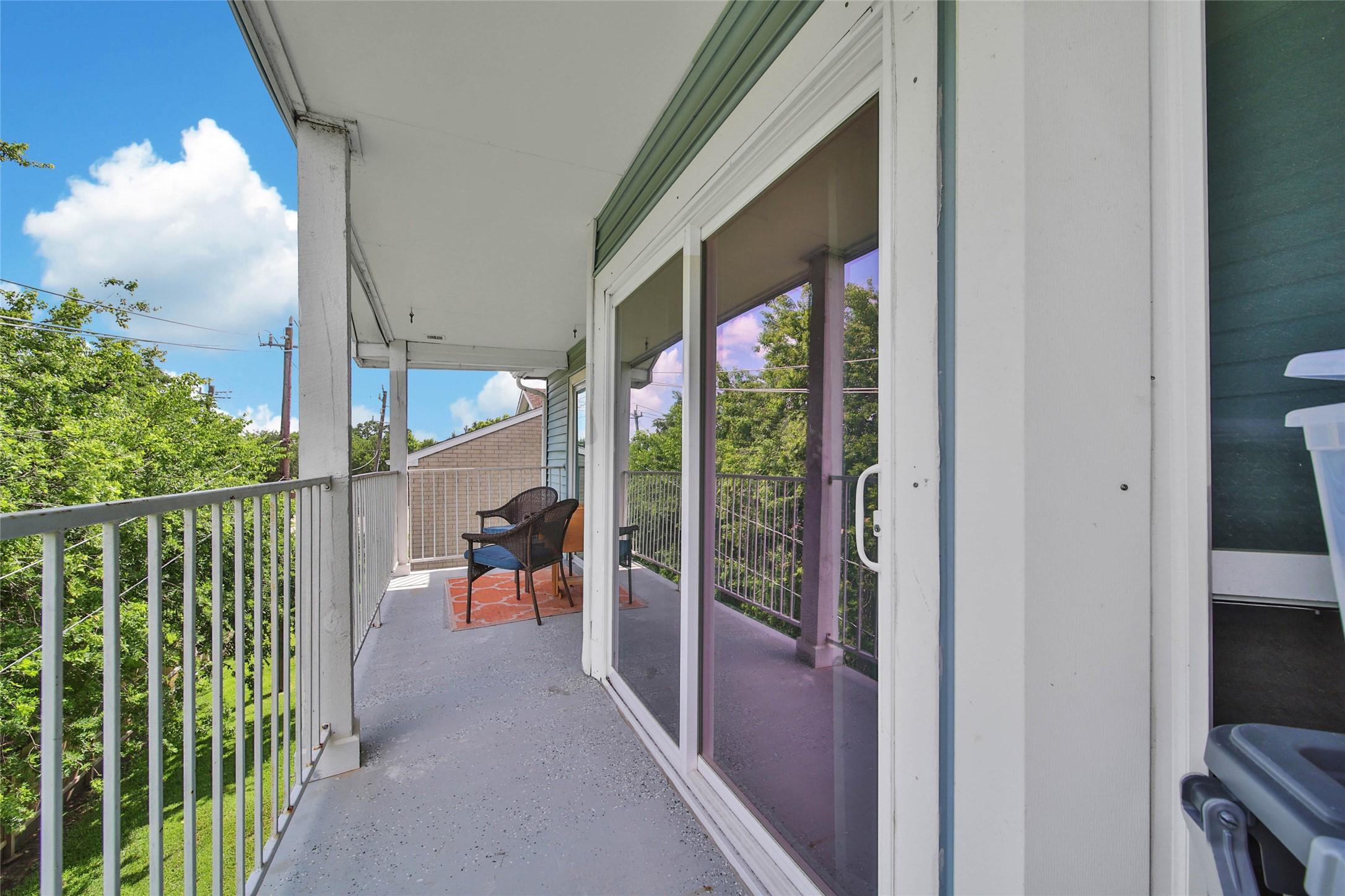 Image 1: Private balcony space, ideal for fresh air and rel