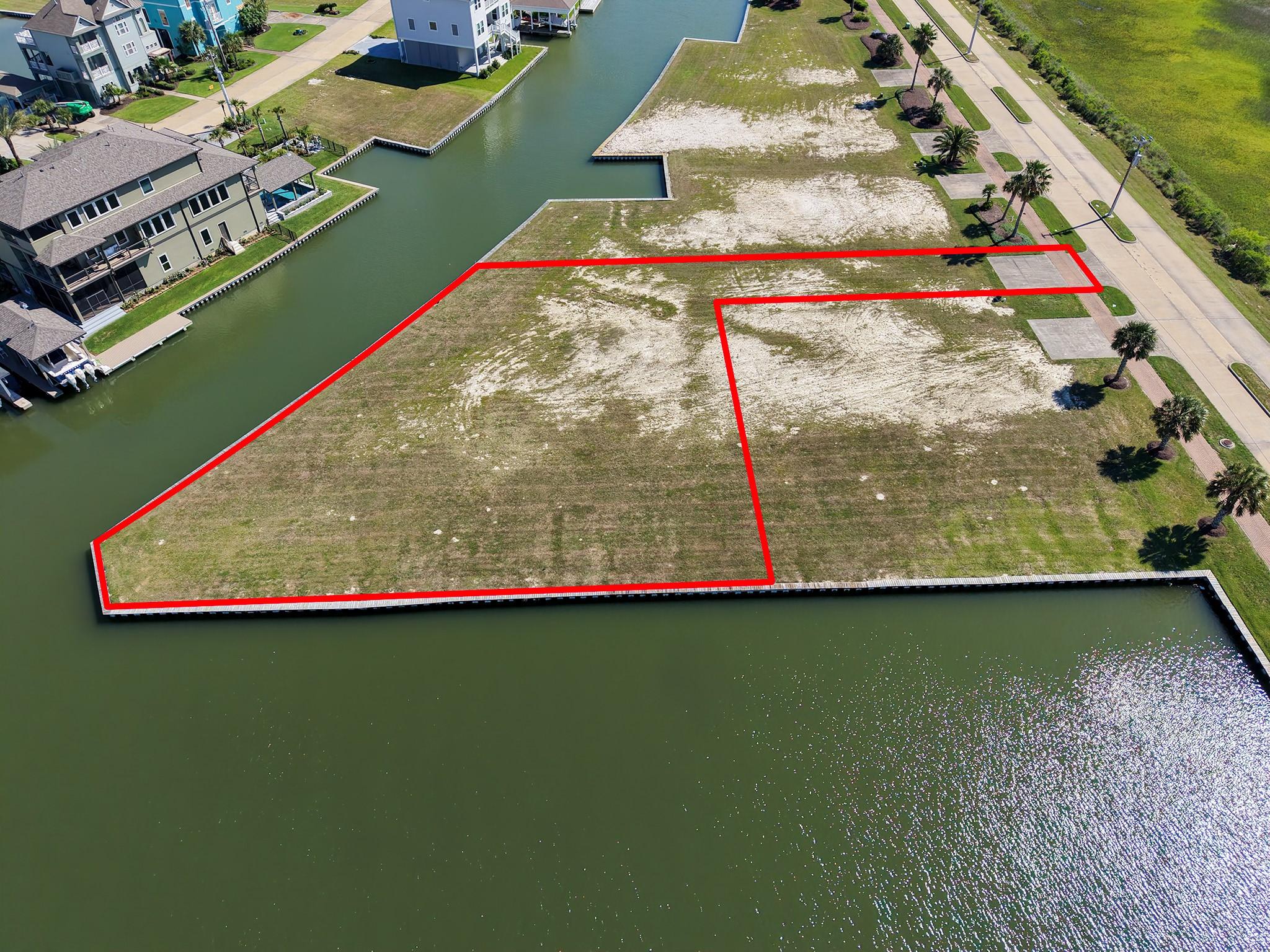 Image 4: Red property lines are estimated