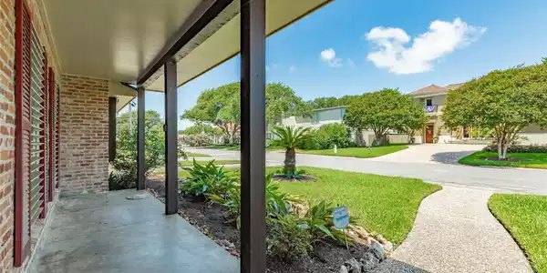 Image 2: View from front porch looking out toward street