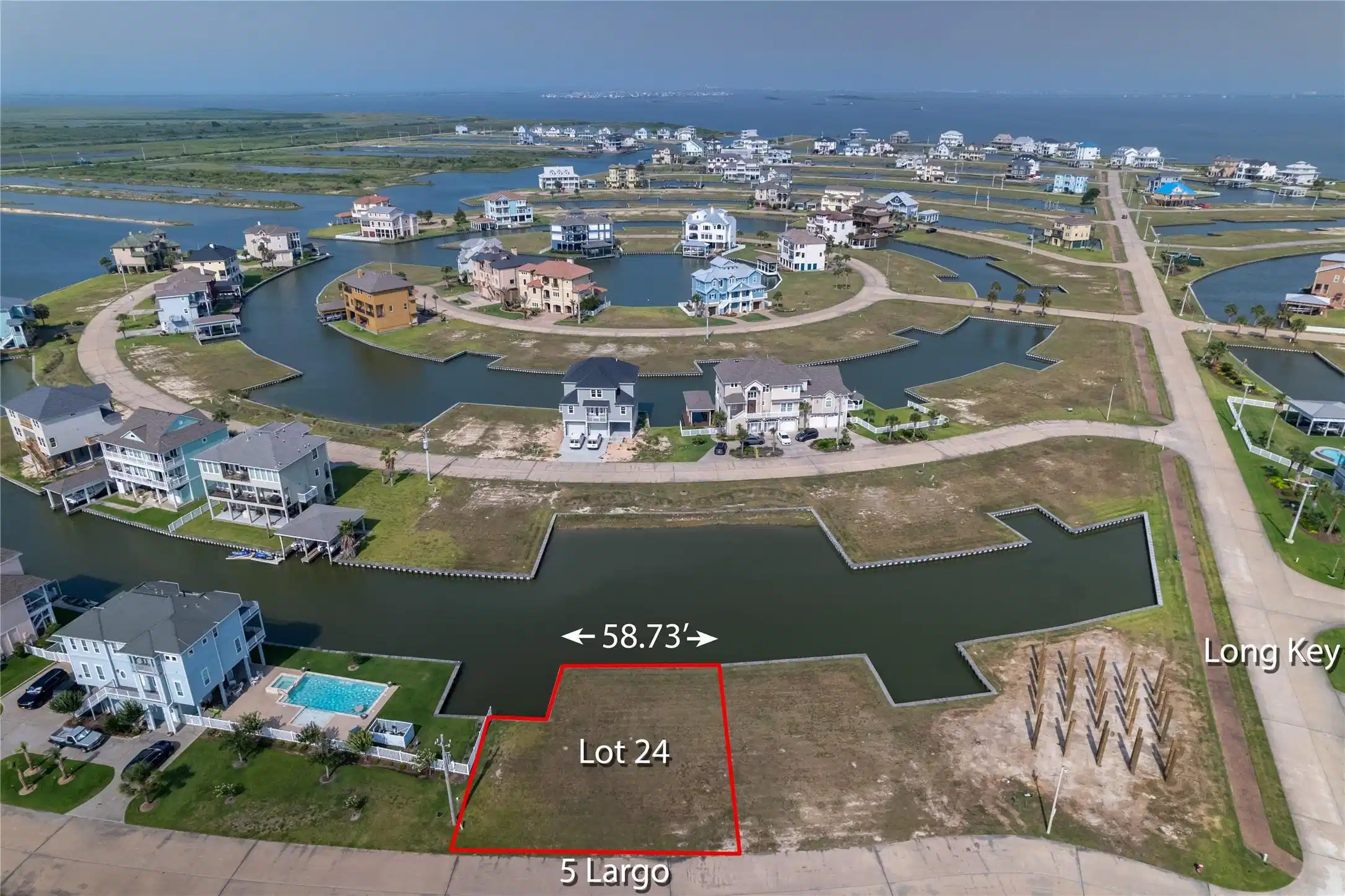 Image 1: The homesite on the left has a pool so no immediat