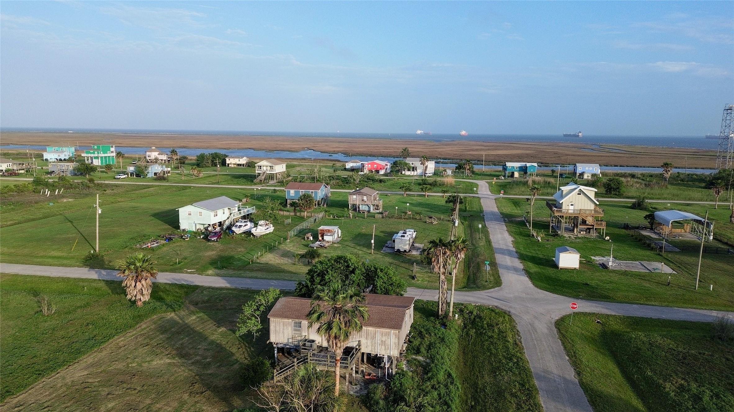 Image 2: View from above the home to the Gulf. Super close