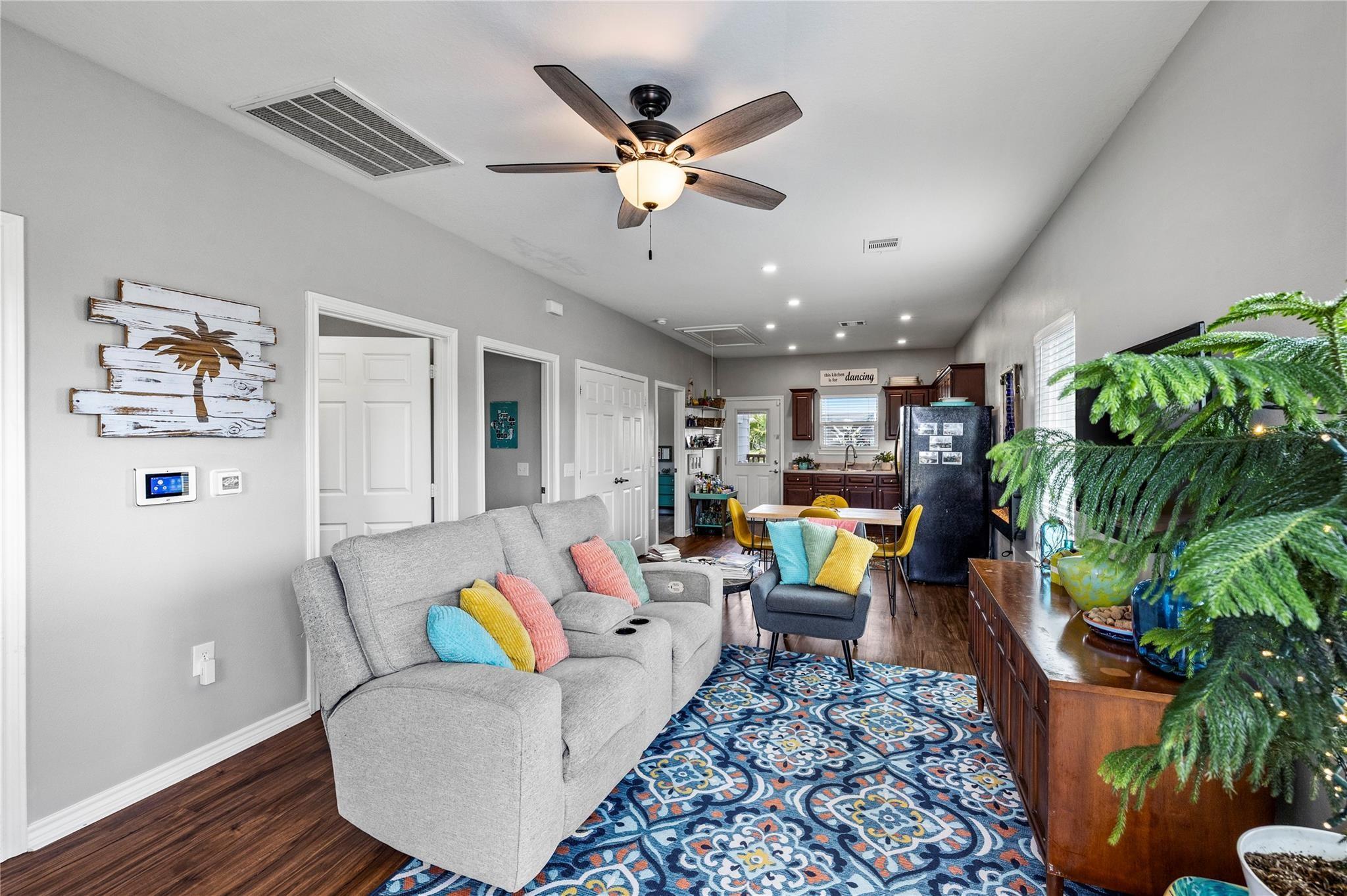 Image 3: Designed for connection, the open living area crea