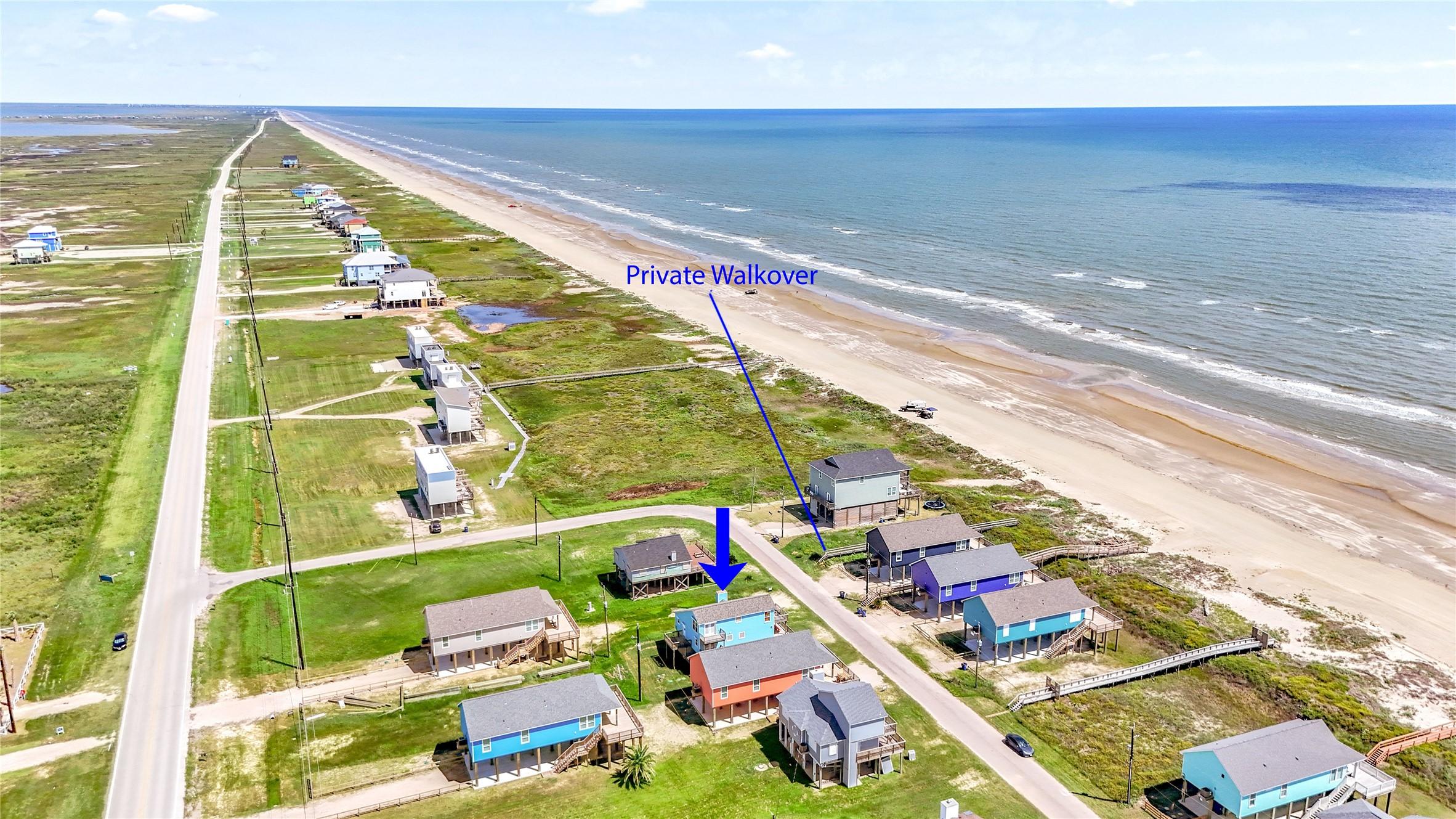 Image 3: Long-range water views and easy beach access with