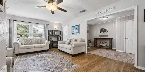 Image 2: Open floor plan.  Space to Live. Room to Breathe.