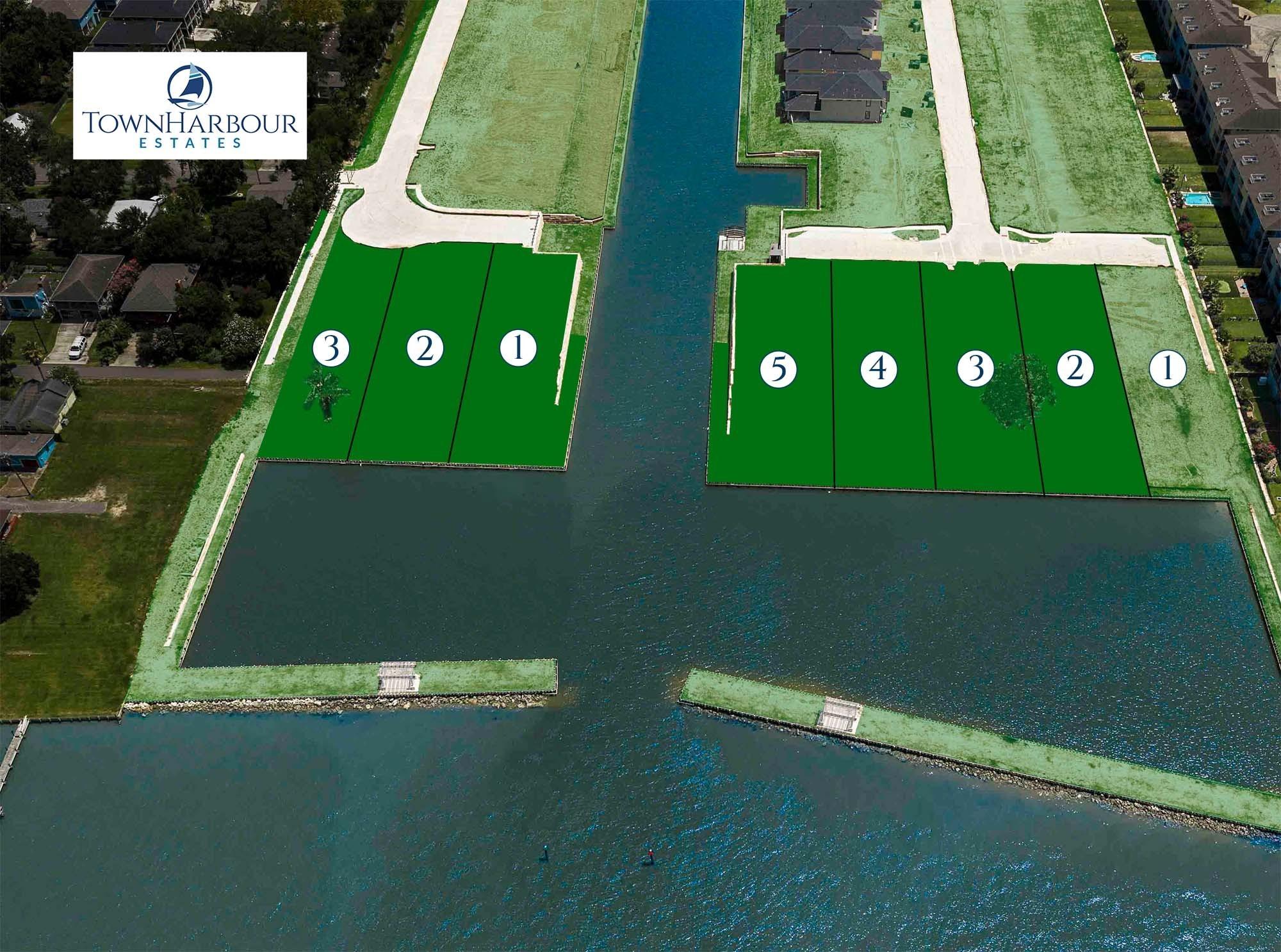 Image 3: THE LAKEFRONT LOTS OF TOWNHARBOUR ESTATES HAVE BEE