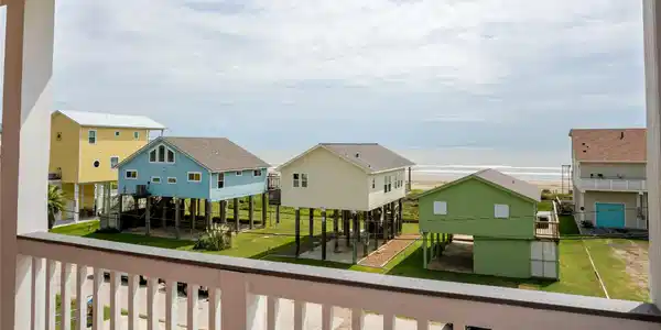 Image 3: Views of the Gulf. Families love this location, ne